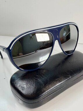 UVEX Beta 41 Sunglasses – Made in Italy – Blue Frame – Vintage Style